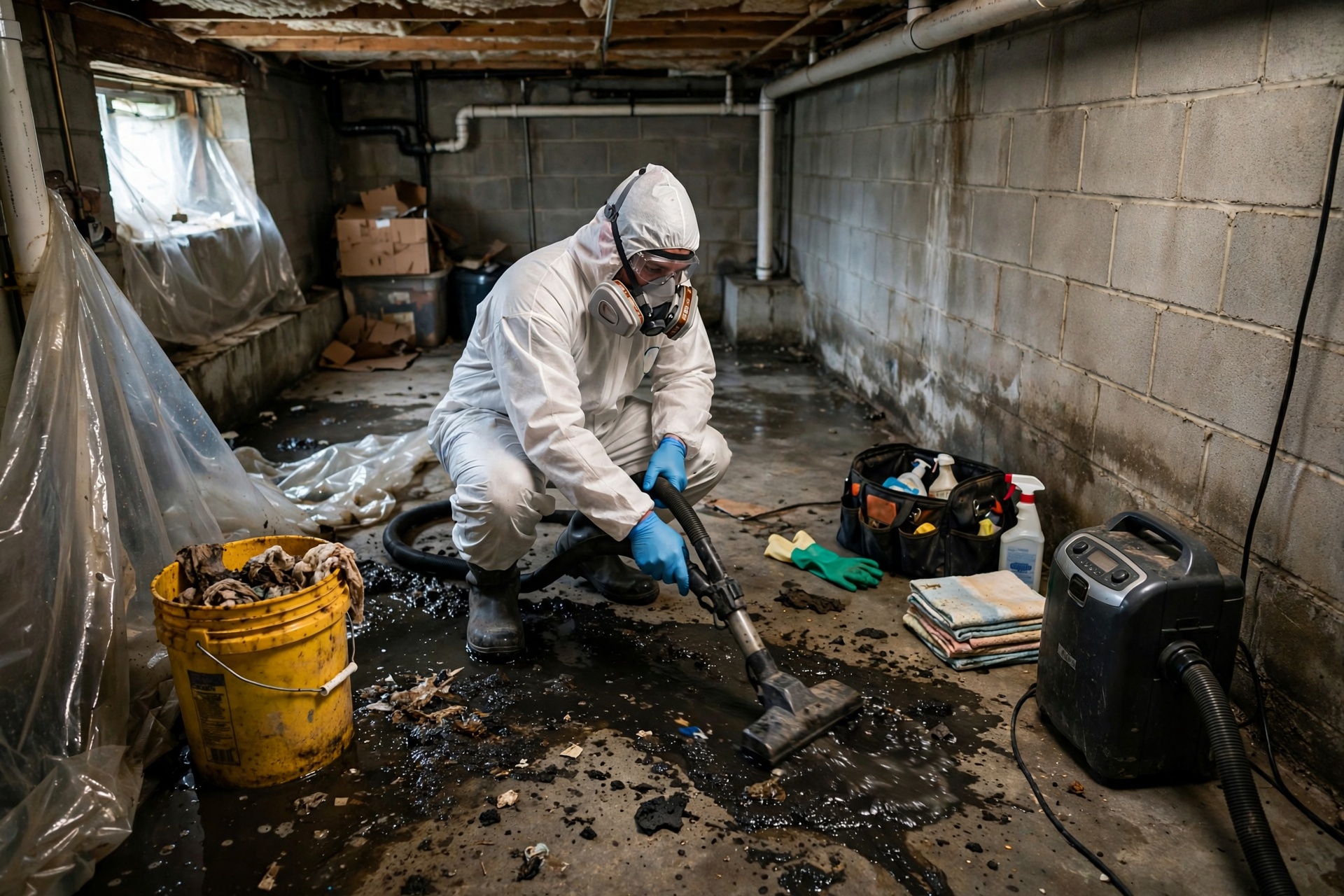 Basement Sewage Cleanup in Kearns